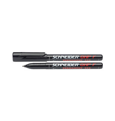 Folienstift Maxx, SN112201, schwarz, 0,7mm, Rundspitze, nachf&uuml;llbar