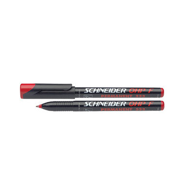 Folienstift OHP 222 F rot 0,7 mm permanent Folienstift OHP 222 F rot 0,7 mm permanent