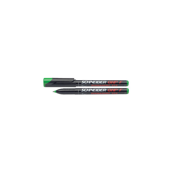 10 Stück Schneider Folienstift Maxx, 112204, grün, 0,7mm, Rundspitze 4004675002433 Schneider