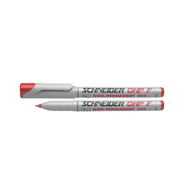 Folienstift OHP 223 F rot 0,7 mm non-permanent