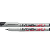 Folienstift OHP 221 S schwarz 0,4mm non-permanent