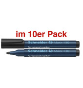 Permanentmarker Maxx 130 schwarz 1-3mm Rundspitze