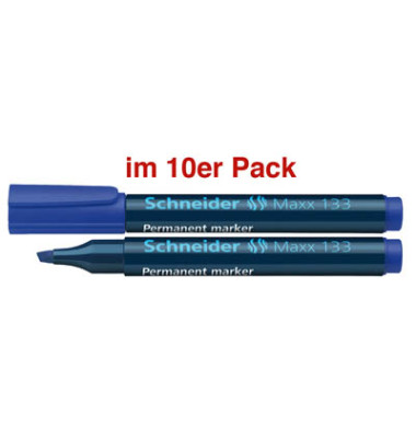 Permanentmarker Maxx 133 blau 1-4mm Keilspitze