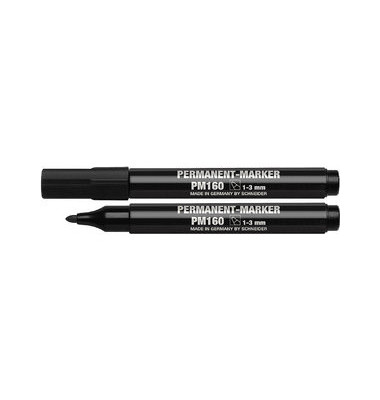 Permanentmarker Maxx 160 schwarz 1-3mm Rundspitze Permanentmarker Maxx 160 schwarz 1-3mm Rundspitze