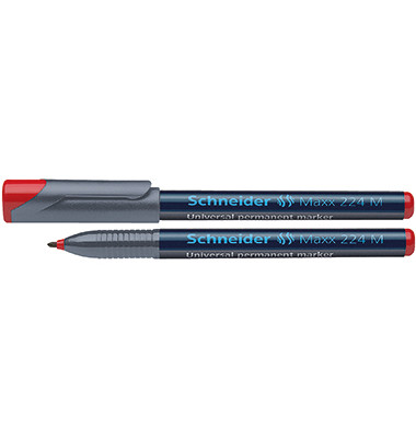 Folienstift Maxx, SN1202, rot, 1mm, Rundspitze