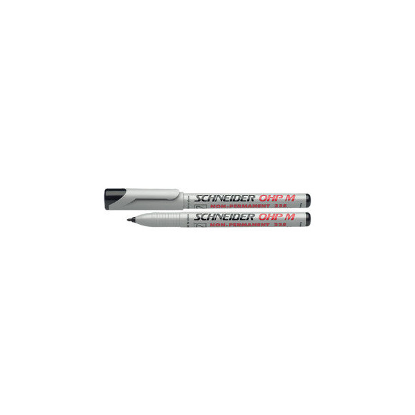 10 Stück Schneider Folienstift OHP 225 M schwarz 1,0 mm non-permanent 4004675012111 Schneider