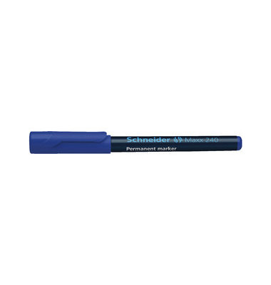 Permanentmarker Maxx 240 blau 1-2mm Rundspitze