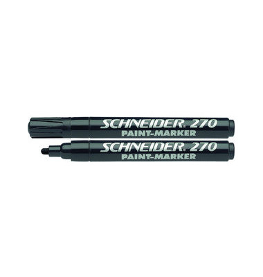 Lackmarker Maxx 270 schwarz 1-3mm Rundspitze