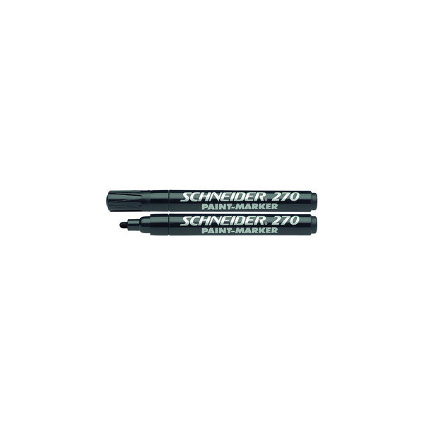 4004675009272 - Lackmarker Maxx 270 SN127001 schwarz 1-3mm Rundspitze 4004675009272 Schneider