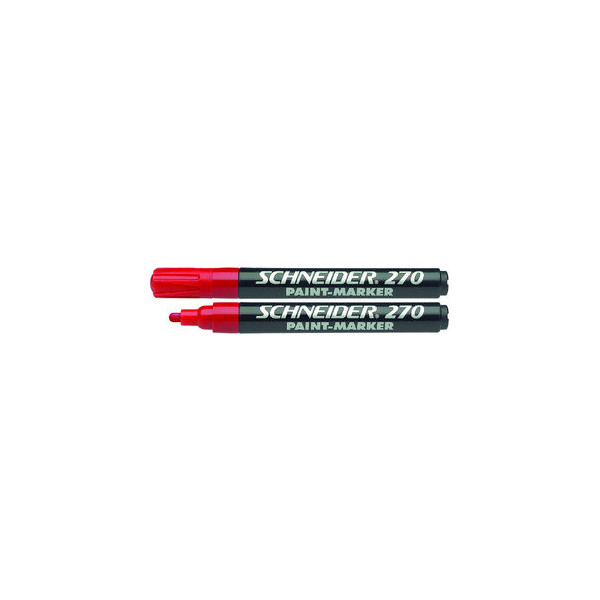 4004675009302 - Lackmarker Maxx 270 127002 rot 1-3mm Rundspitze 4004675009302 Schneider