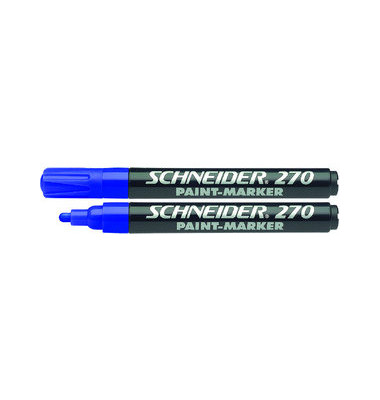 Lackmarker Maxx 270 blau 1-3mm Rundspitze