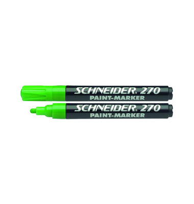 Lackmarker Maxx 270, SN127004, Stift, gr&uuml;n, 1-3mm Rundspitze