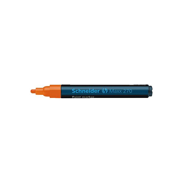 4004675014382 - Lackmarker Maxx 270 SN127006 orange 1-3mm Rundspitze 4004675014382 Schneider