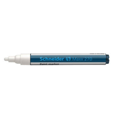 Lackmarker Maxx 270, SN127049, Stift, weiß, 1-3mm Rundspitze Lackmarker Maxx 270, SN127049, Stift, weiß, 1-3mm Rundspitze