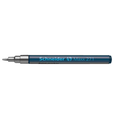 Lackmarker Maxx 271, SN127154, Stift, silber, 1-2mm Rundspitze