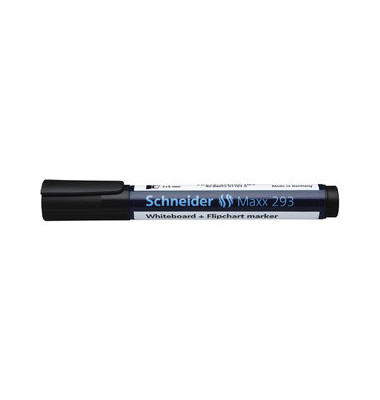 Boardmarker Maxx 293, 129301, Stift, schwarz, 2-5mm Keilspitze