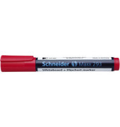 Boardmarker Maxx 293, 129302, Stift, rot, 2-5mm Keilspitze