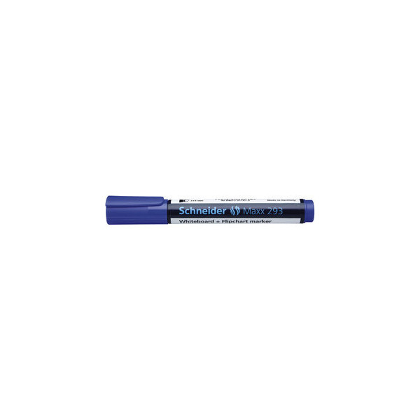 4004675011671 - Whiteboard- Flipchartmarker Maxx 293 Maxx 293 2-5mm blau Keilspitze - Schneider