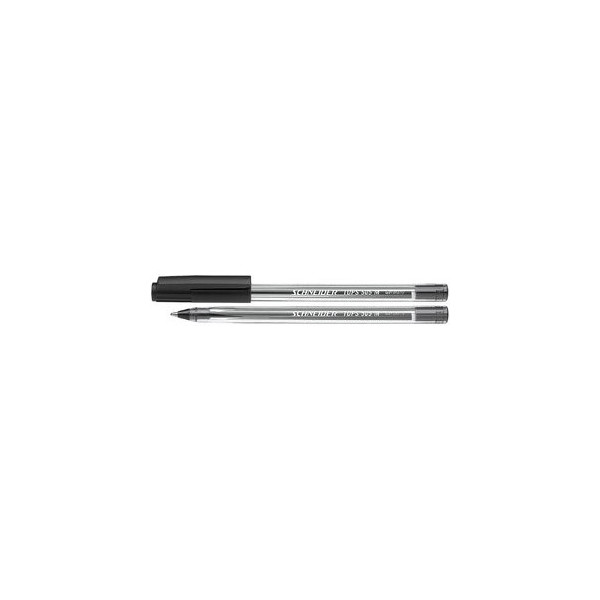 50 Stück Schneider Kugelschreiber Tops 505 SN150601, schwarz, M, Einweg 4004675004581 Schneider