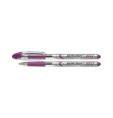 Kugelschreiber Slider Basic 151208, violett, 0,7mm, Einweg