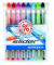 Kugelschreiber Slider Basic 50-151298, schwarz / rot / blau / hellgr&uuml;n / orange / violett / pink / hellblau, 0,7mm, Einweg