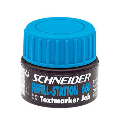 Textmarker-Nachfülltinte Maxx 660, 166003, blau