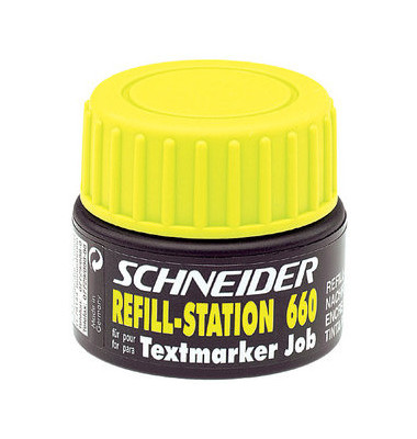 Textmarker-Nachfülltinte Maxx 660, 166005, gelb