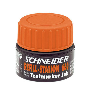 Textmarker-Nachfülltinte Maxx 660, 166006, orange