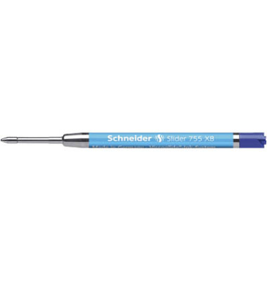 Kugelschreibermine Slider 755 175503, blau, 0,7mm, Gro&szlig;raummine