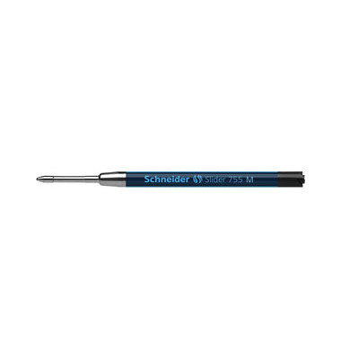 Kugelschreibermine Slider 755 50-175601, schwarz, 0,5mm, Gro&szlig;raummine