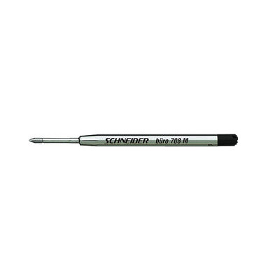 Kugelschreibermine Office 708 7081, schwarz, 0,5mm, Gro&szlig;raummine