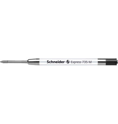 Kugelschreibermine Express 735 7361, schwarz, 0,5mm, Gro&szlig;raummine