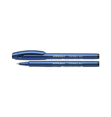 Tintenroller Topball 857 royalblau/schwarz 0,6 mm