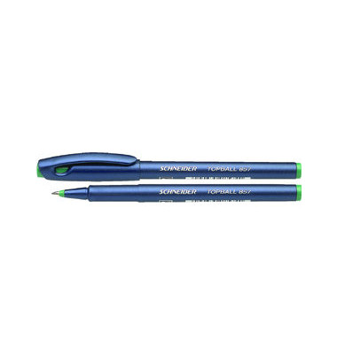 Schneider Tintenroller Topball 857 royalblau/grün 0,6 mm 10 Stück -  Bürobedarf Thüringen