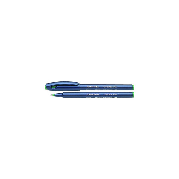 10 Stück Schneider Tintenroller Topball 857 royalblau/grün 0,6 mm 10 Stück 4004675085740 Schneider