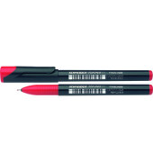Fineliner Topliner 911, SN9112, schwarz (Schreibfarbe: rot), 0,4mm