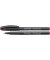 Fineliner Topliner 967, SN9672, schwarz (Schreibfarbe: rot), 0,4mm