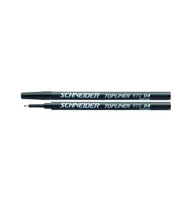 Fineliner-Mine TOPLINER 970  schwarz 0,4mm