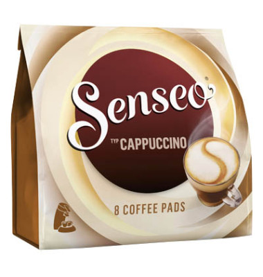 Kaffeepads Cappuccino 92g 8 Pads