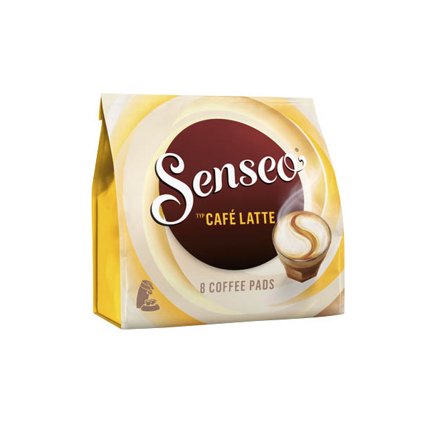4047046006098 - Kaffeepads Senseo Cafe Latte 4051016 8 Stück Pads im Portionsbeutel 4047046006098 8 Stück