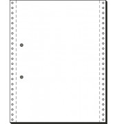 Endlospapier 12246, A4 hoch blanko, 1-fach, 12 Zoll x 240 mm, 2000 Blatt