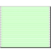 Endlospapier 12371, A3 quer mit Leselinien, 1-fach, 12 Zoll x 375 mm