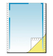 Endlospapier 26246, A4 hoch blanko, 2-fach, 12 Zoll x 240 mm, 500 Sätze