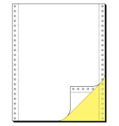 Endlospapier 32246, A4 hoch blanko, 2-fach, 12 Zoll x 240 mm, 1000 Sätze