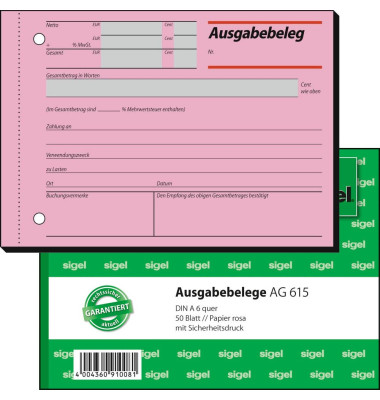 Ausgabe-Beleg