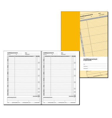 AW 480 Ausbildungsnachweis täglich geheftet 28 Blatt
