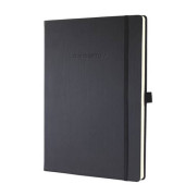 Notizbuch CO112, Conceptum, schwarz, A4, liniert, 80g, 97 Blatt / 194 Seiten