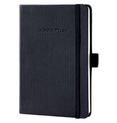 Notizbuch Conceptum A6 kariert schwarz 97 Blatt 80g Softwave Notizbuch Conceptum A6 kariert schwarz 97 Blatt 80g Softwave
