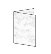 Faltkarte Marmor DC 641 A5 10,5cm x 14,8cm (BxH) 185g grau Karton