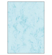 Motivpapier DP261 A4 90g blau Marmor